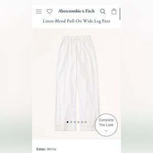 Abercrombie and Fitch - Linen Pant